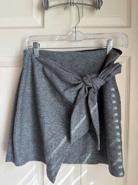 Aritzia Wilfred Wrap Mini Skirt